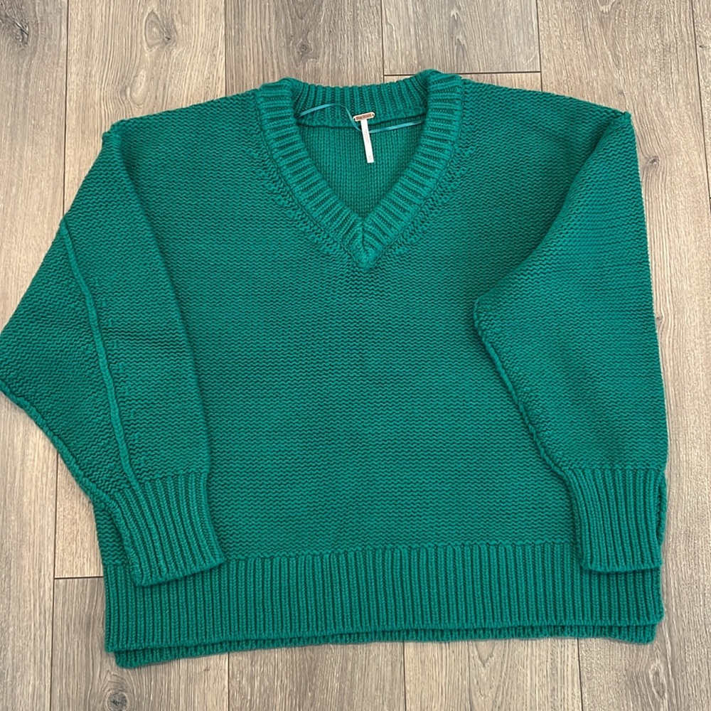 Free People Alli V-Neck Sweater - Picture 11 of 11